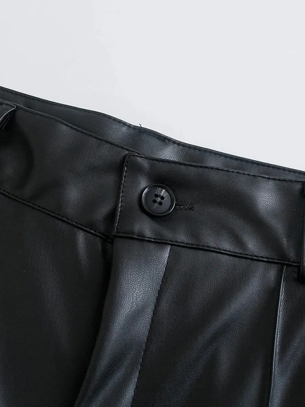 Jade Faux Leather Trouser