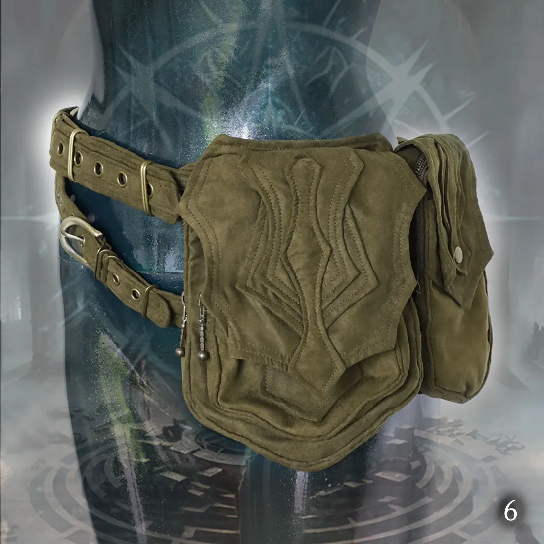Jinn Belt Bag - cozy hip waist pocket pouch unisex