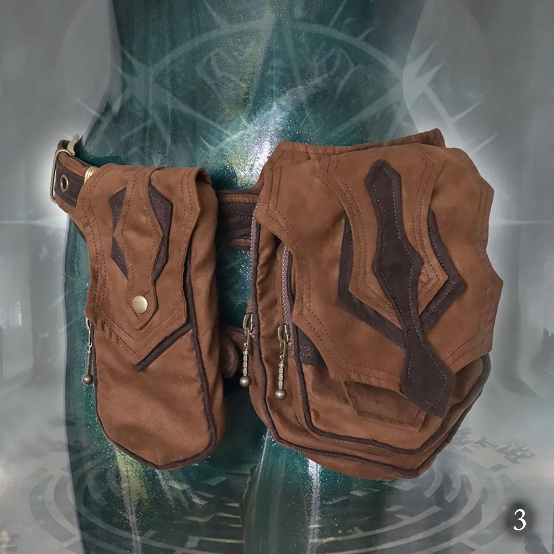Jinn Belt Bag - cozy hip waist pocket pouch unisex