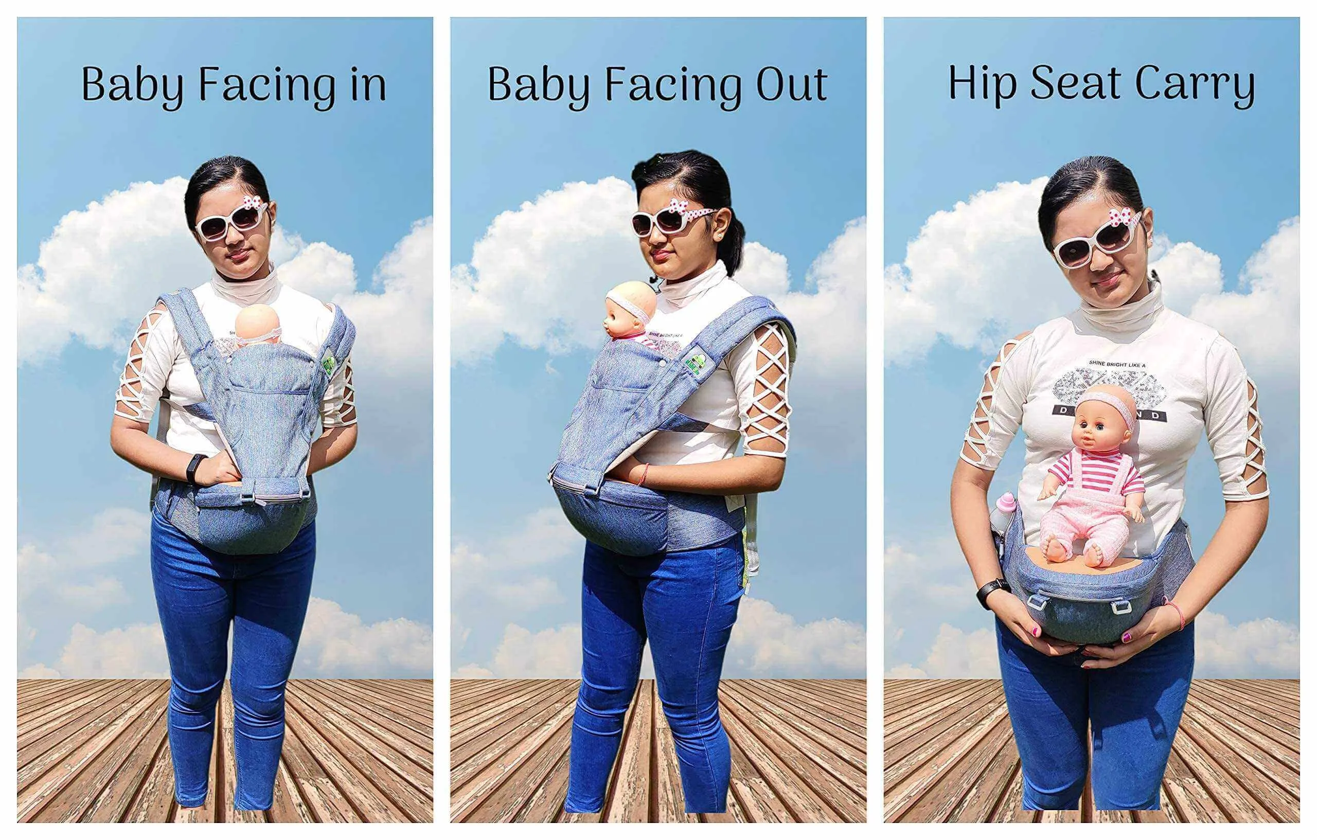 Kiddale Baby Carrier Sling  Blue