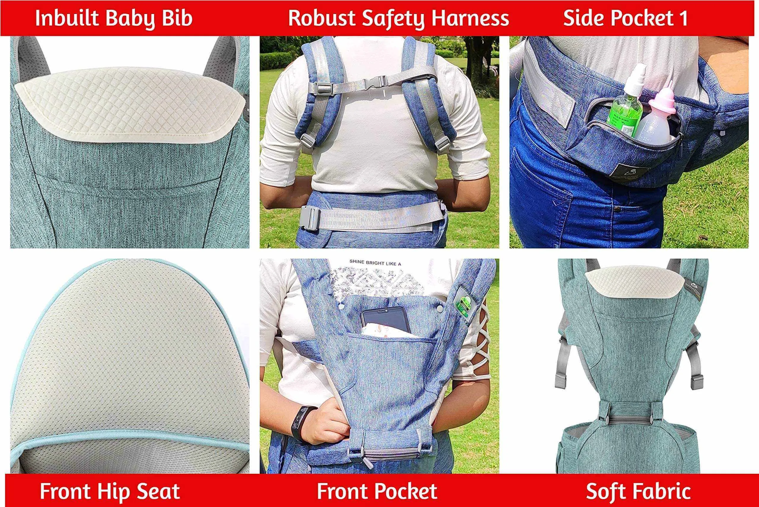 Kiddale Baby Carrier Sling  Blue