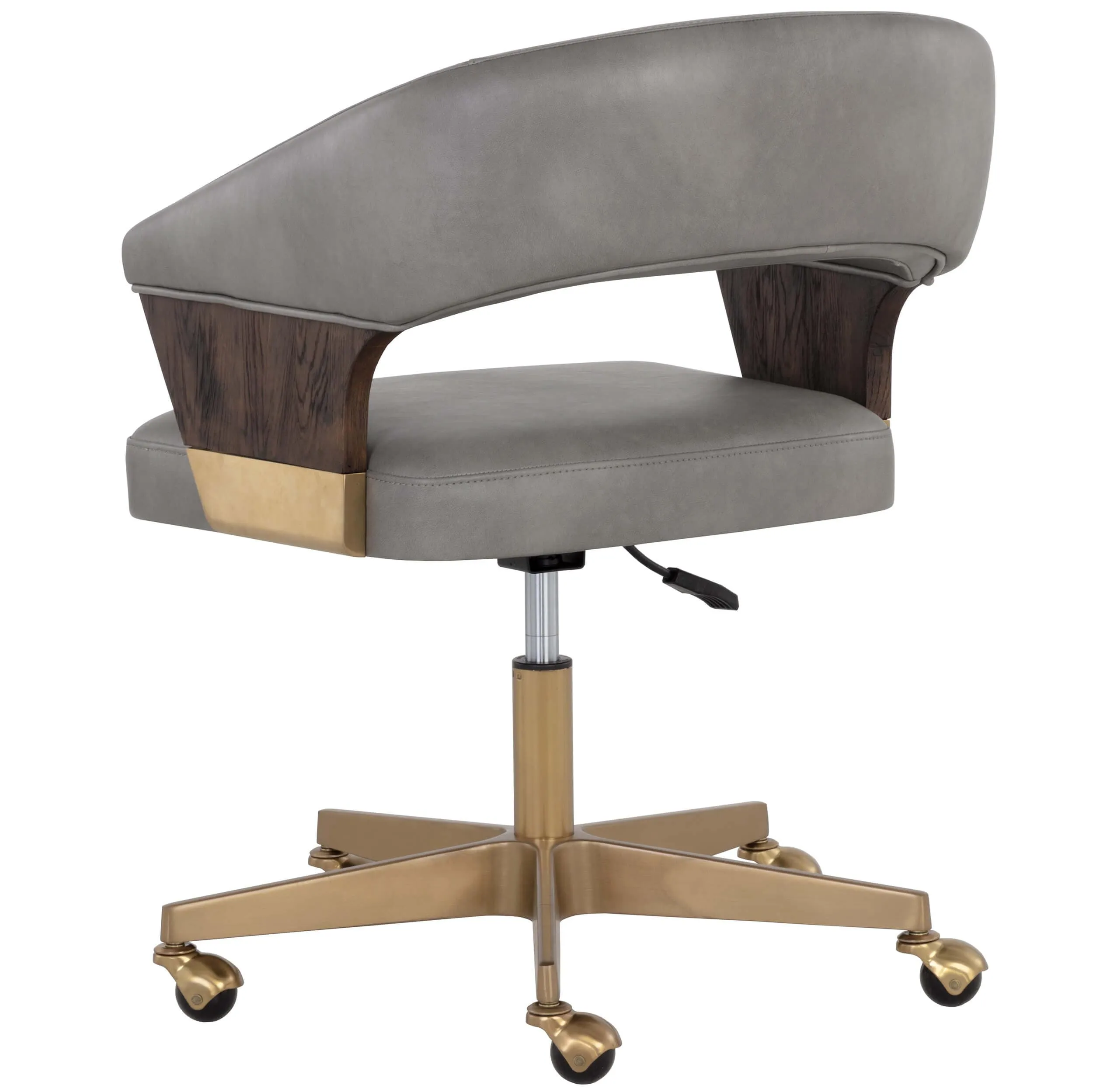 Leonce Office Chair, Bravo Metal