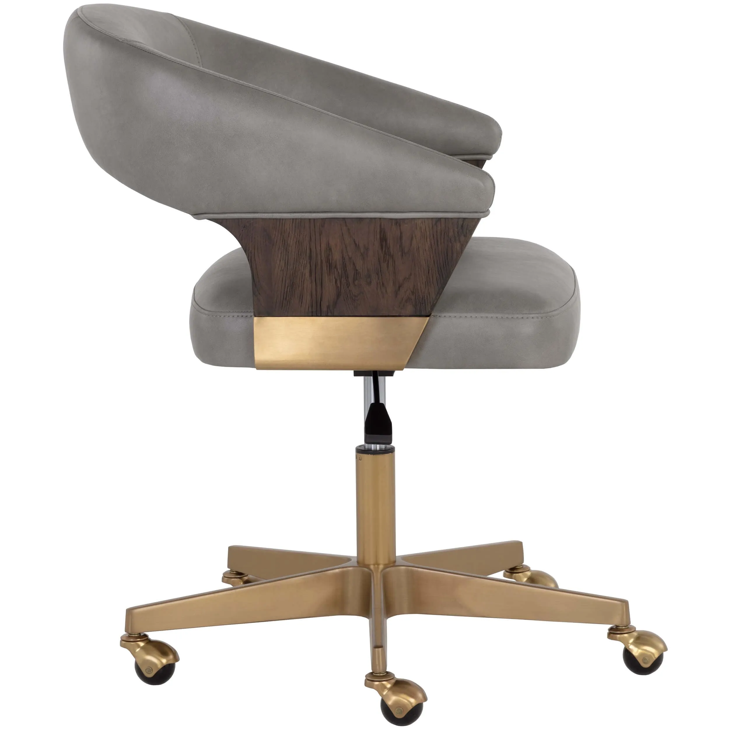 Leonce Office Chair, Bravo Metal