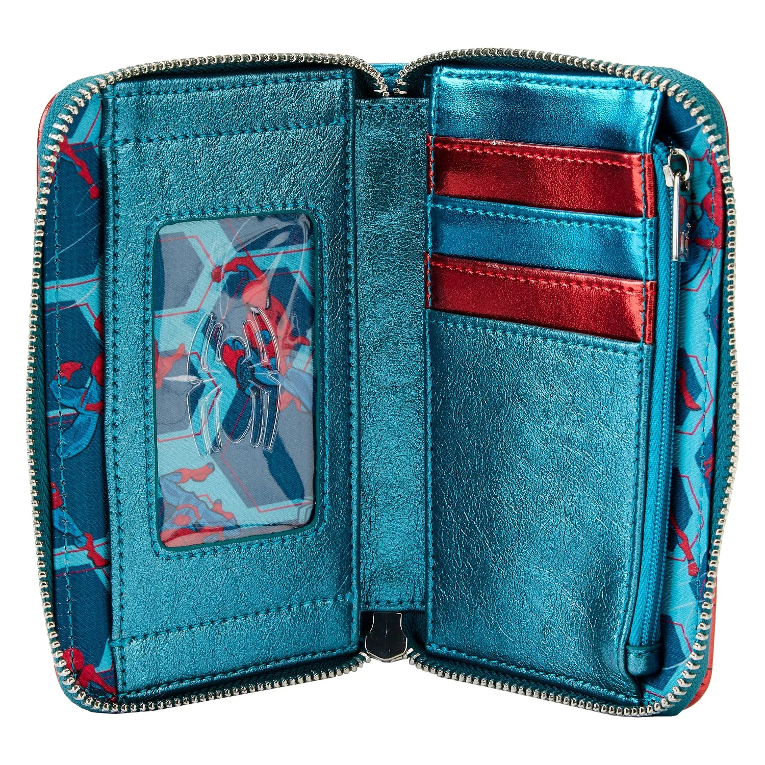 LF Marvel Spiderman Shine Ziparound Wallet