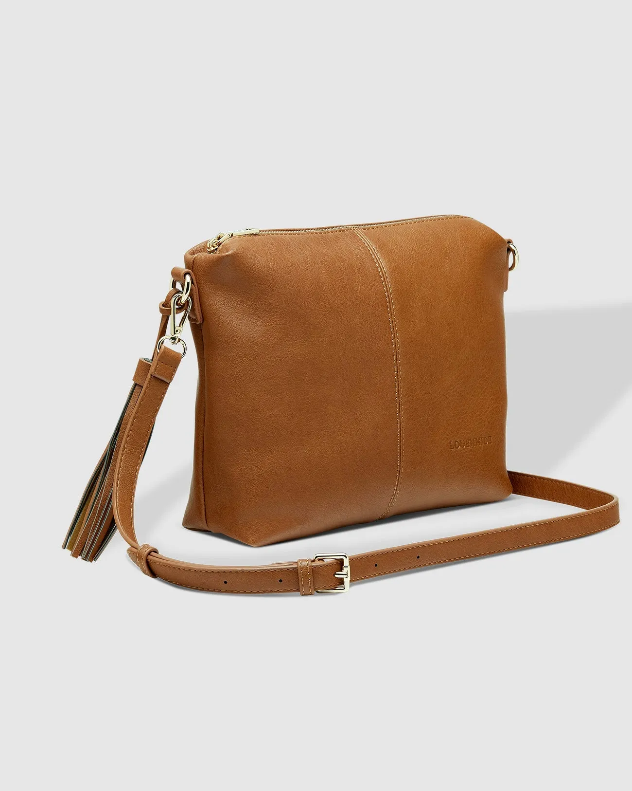 Louenhide Daisy Crossbody Bag - Tan Stripe