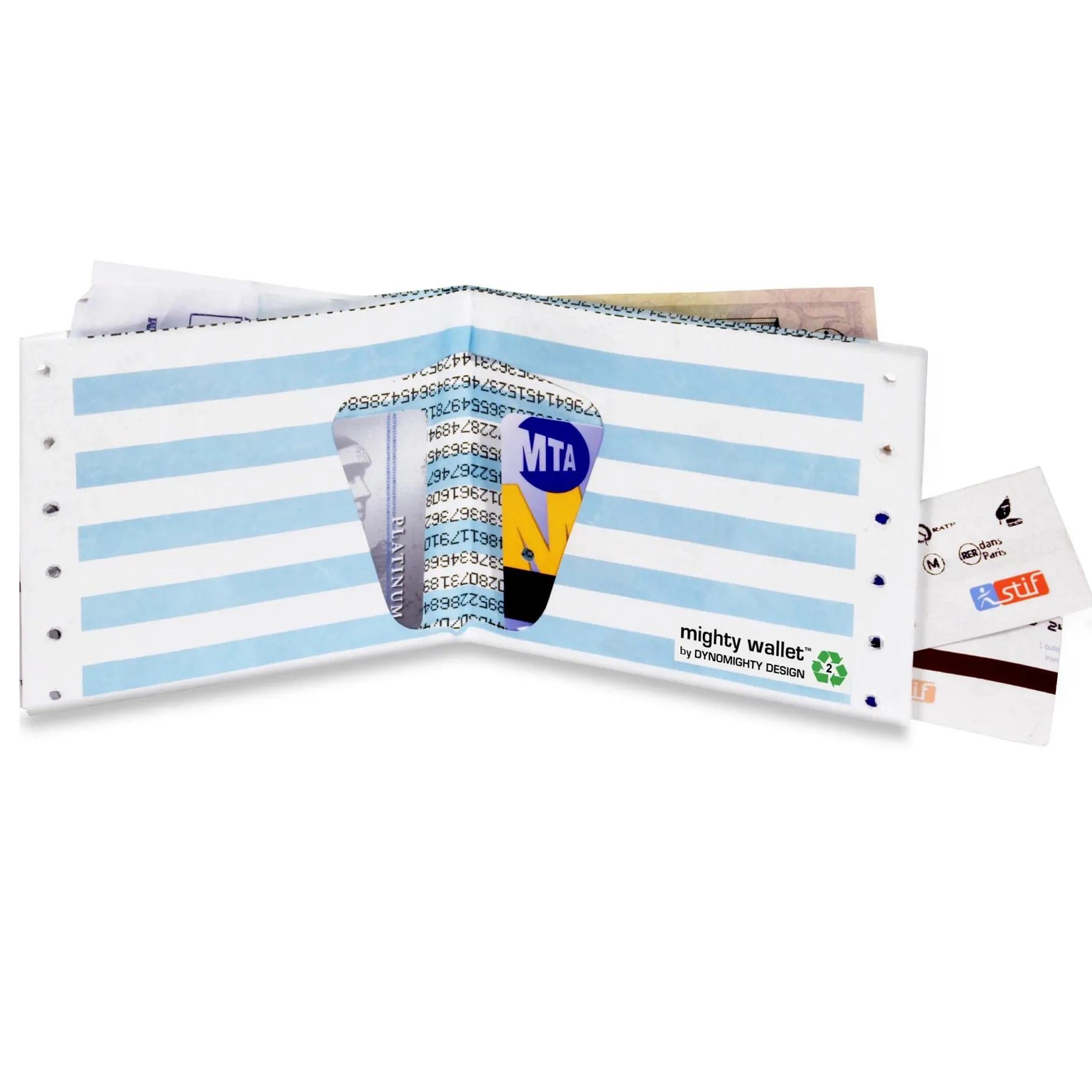Mighty Tyvek Wallet Dot Matrix Pi