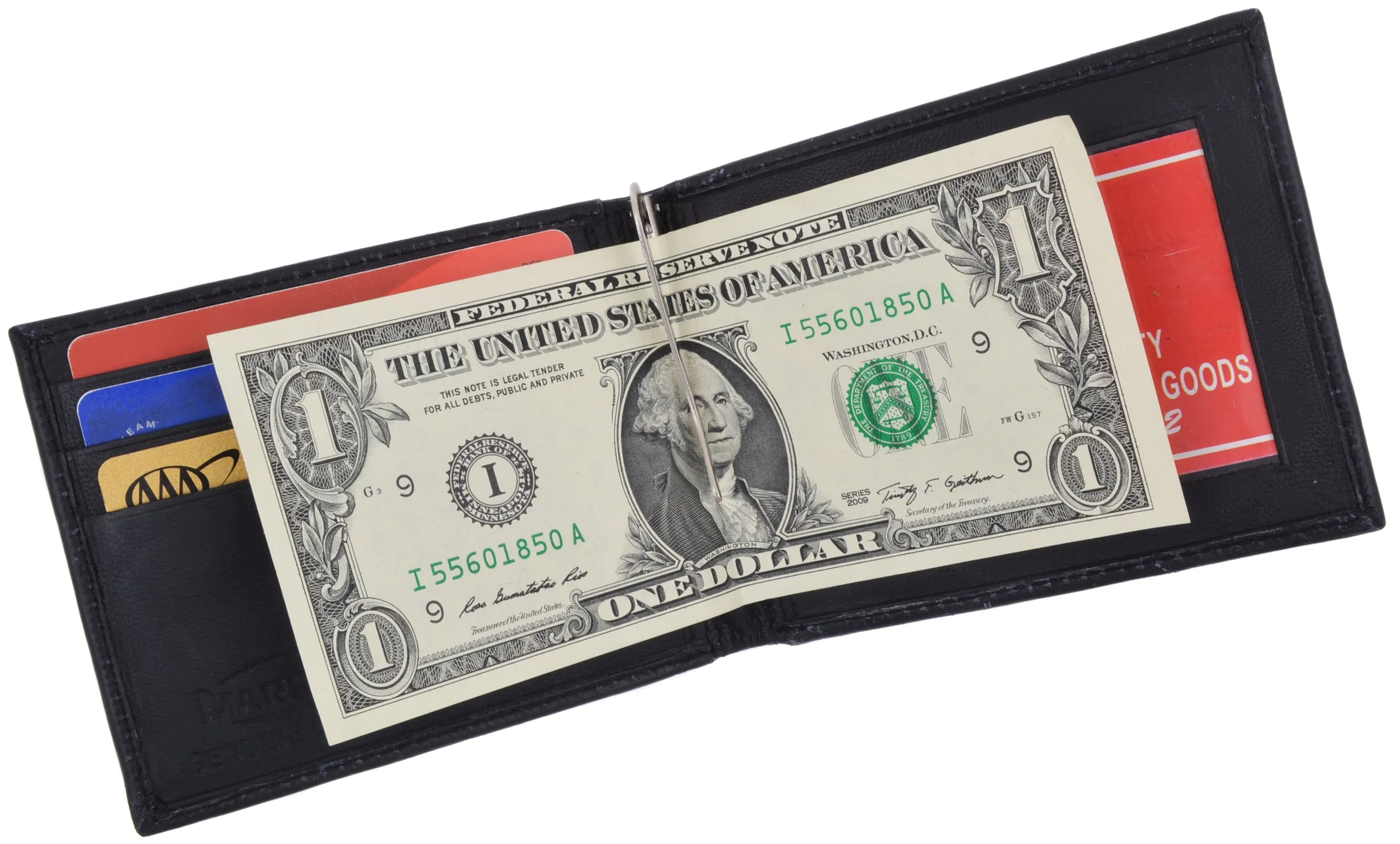 Money Clip Wallet Mens Wallets slim Front Pocket Card Holder Minimalist Mini Bifold