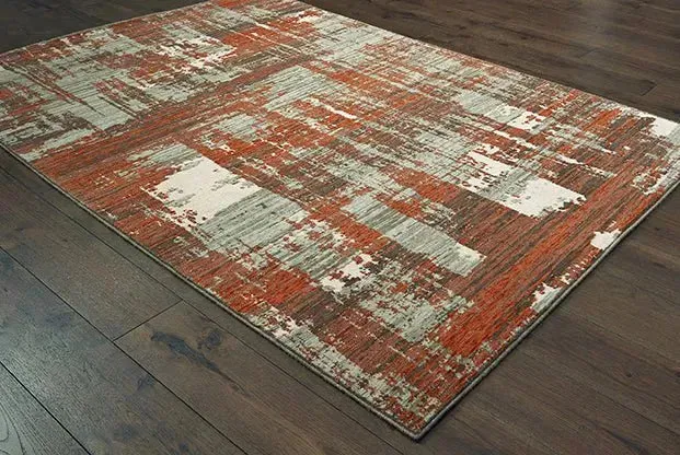 Montage 5990Z Grey Rust Rug