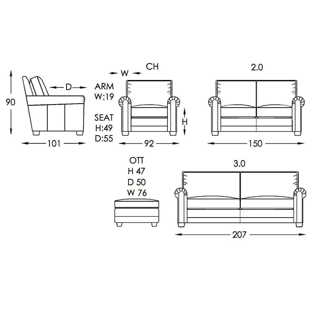 Moran Furniture Ritz Sofa