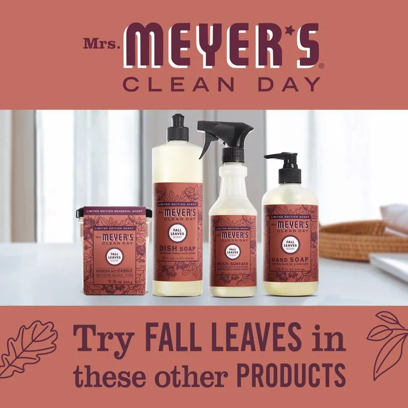 Mrs. Meyer's Clean Day Fall Leaves Scent Concentrated All Purpose Cleaner Liquid Spray 16 fl. oz.