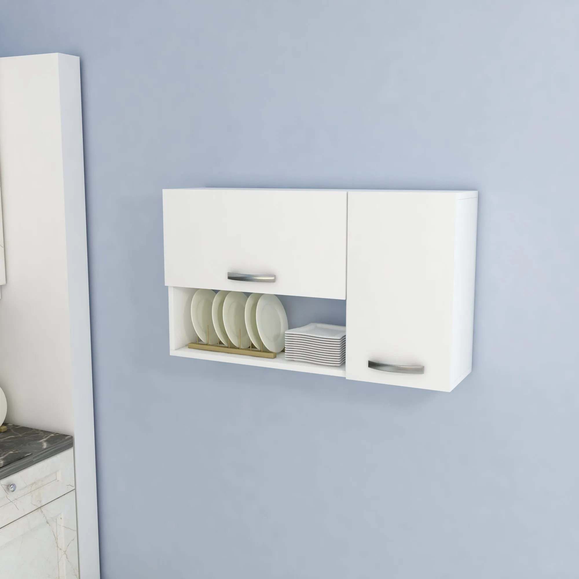 Multi Purpose Wall Mounted Cabinet Shelf Novarro