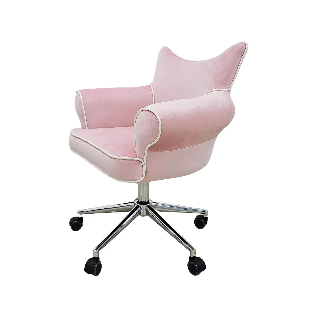 Nadia Adjustable Swivel Vanity Chair