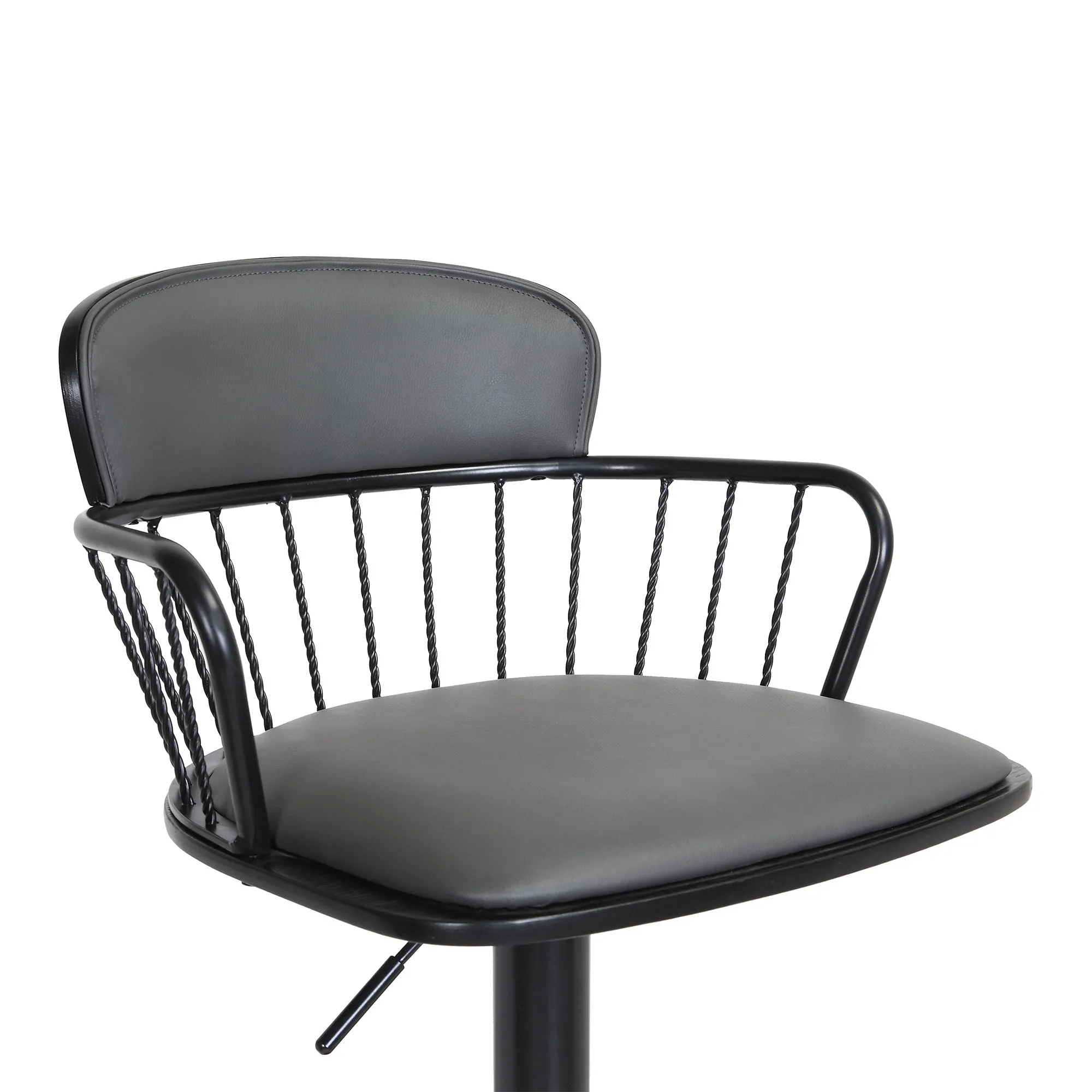 Nash Adjustable Swivel Counter Stool