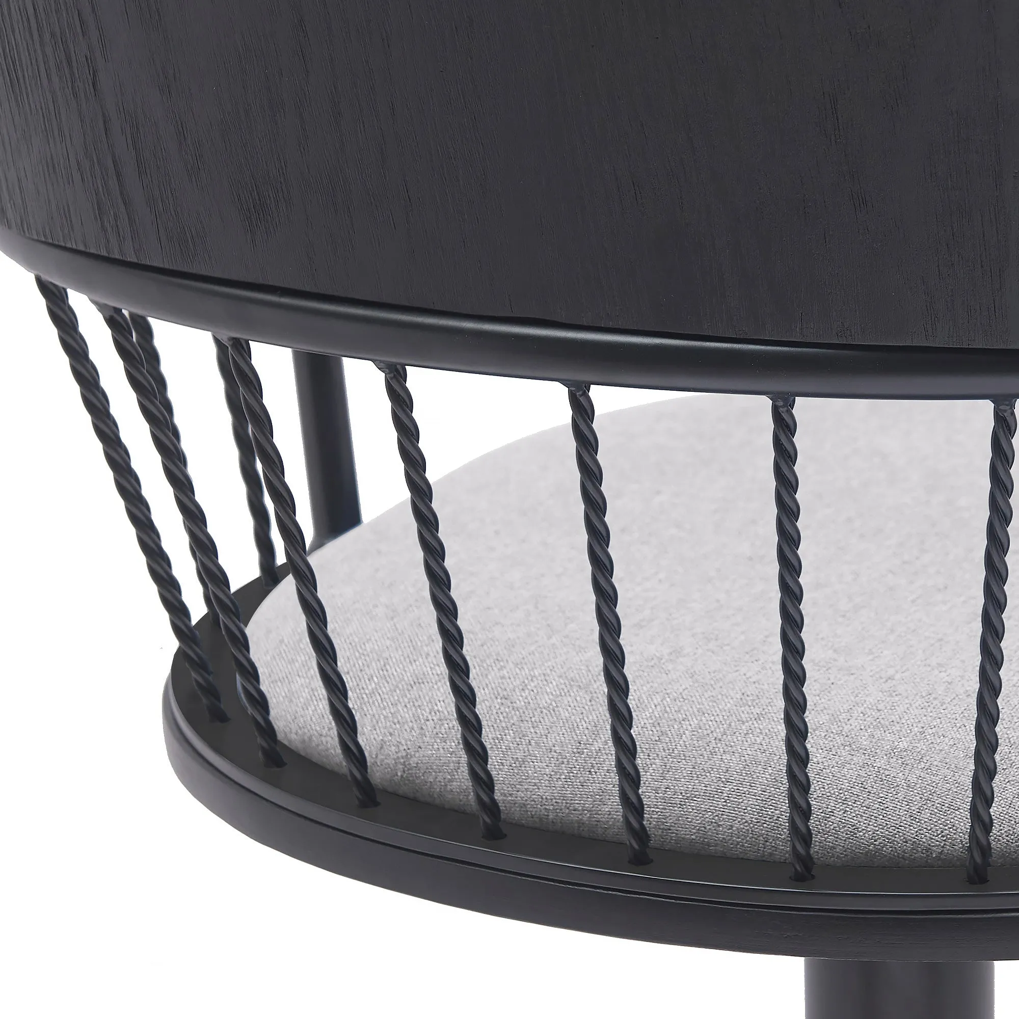 Nash Adjustable Swivel Counter Stool