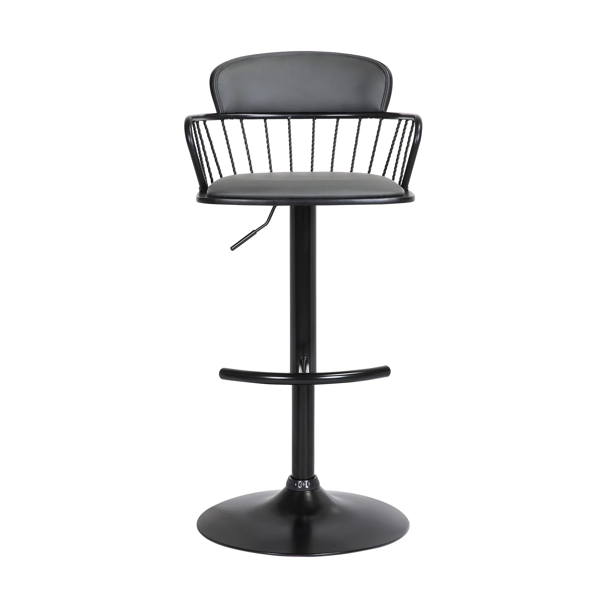 Nash Adjustable Swivel Counter Stool