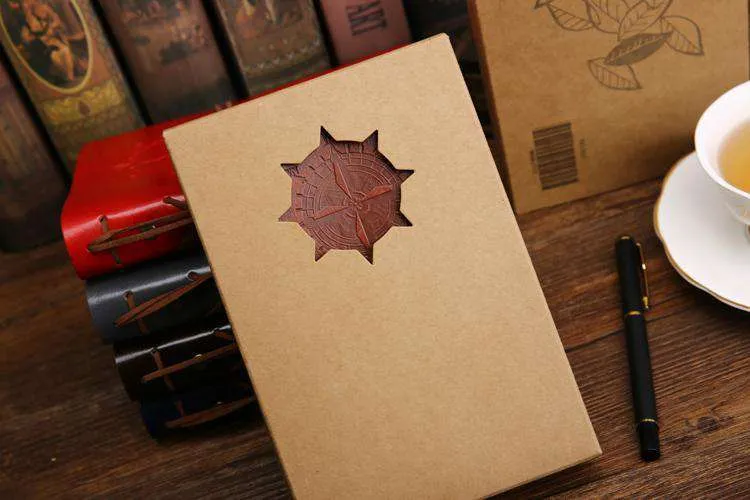 Nautical Faux Leather Notepad