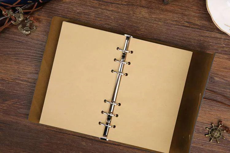 Nautical Faux Leather Notepad