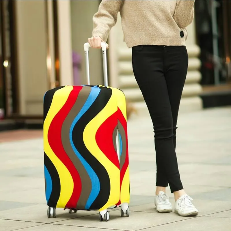Pastel Scales | Standard Design | Luggage Suitcase Protective Cover
