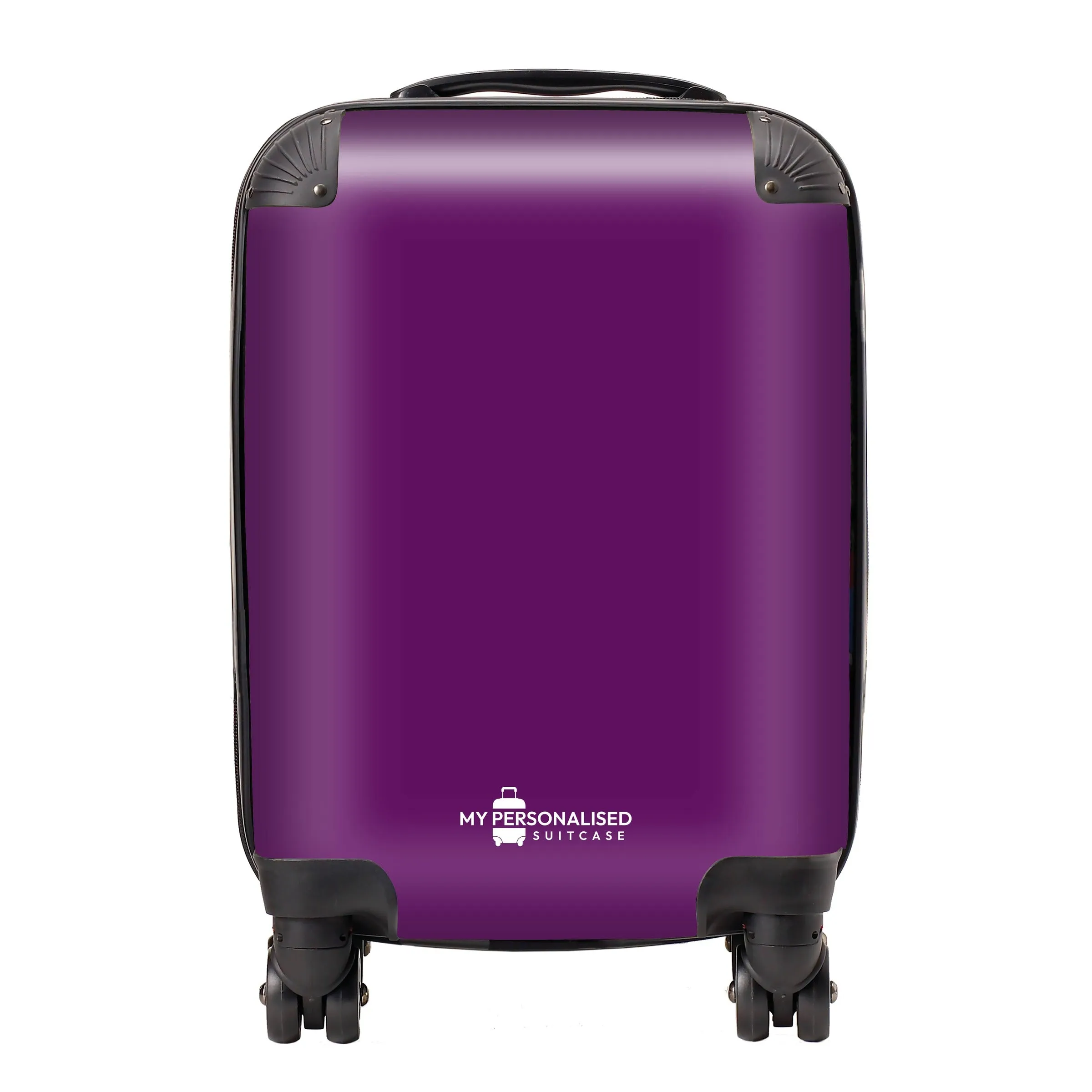 Personalised Dark Purple Suitcase