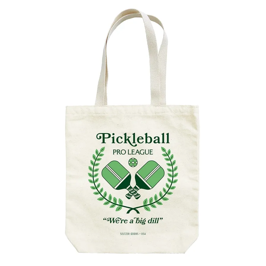 Pickleball Crest Tote Bag