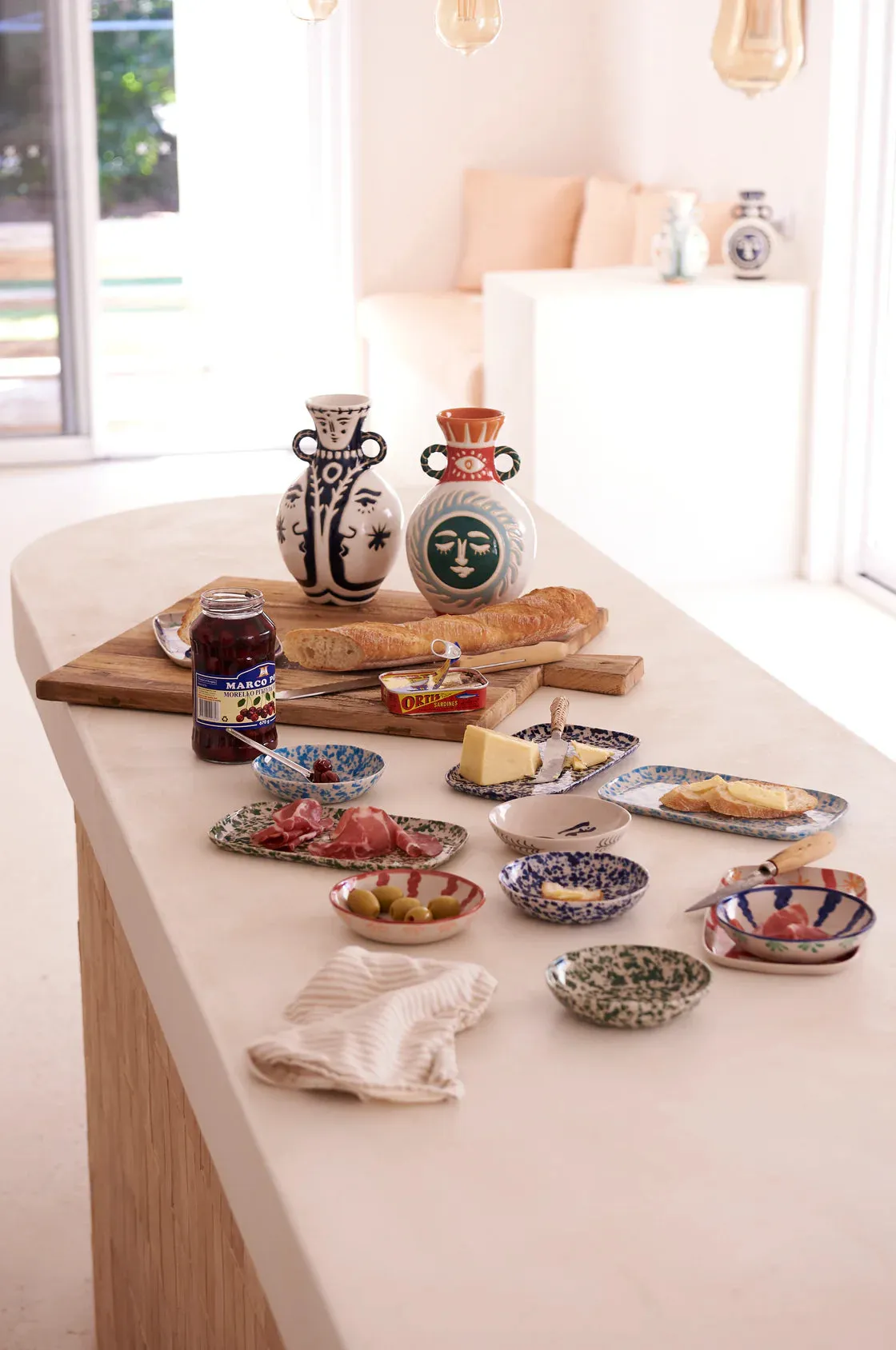 Pinchos Navy Splatter Bowl