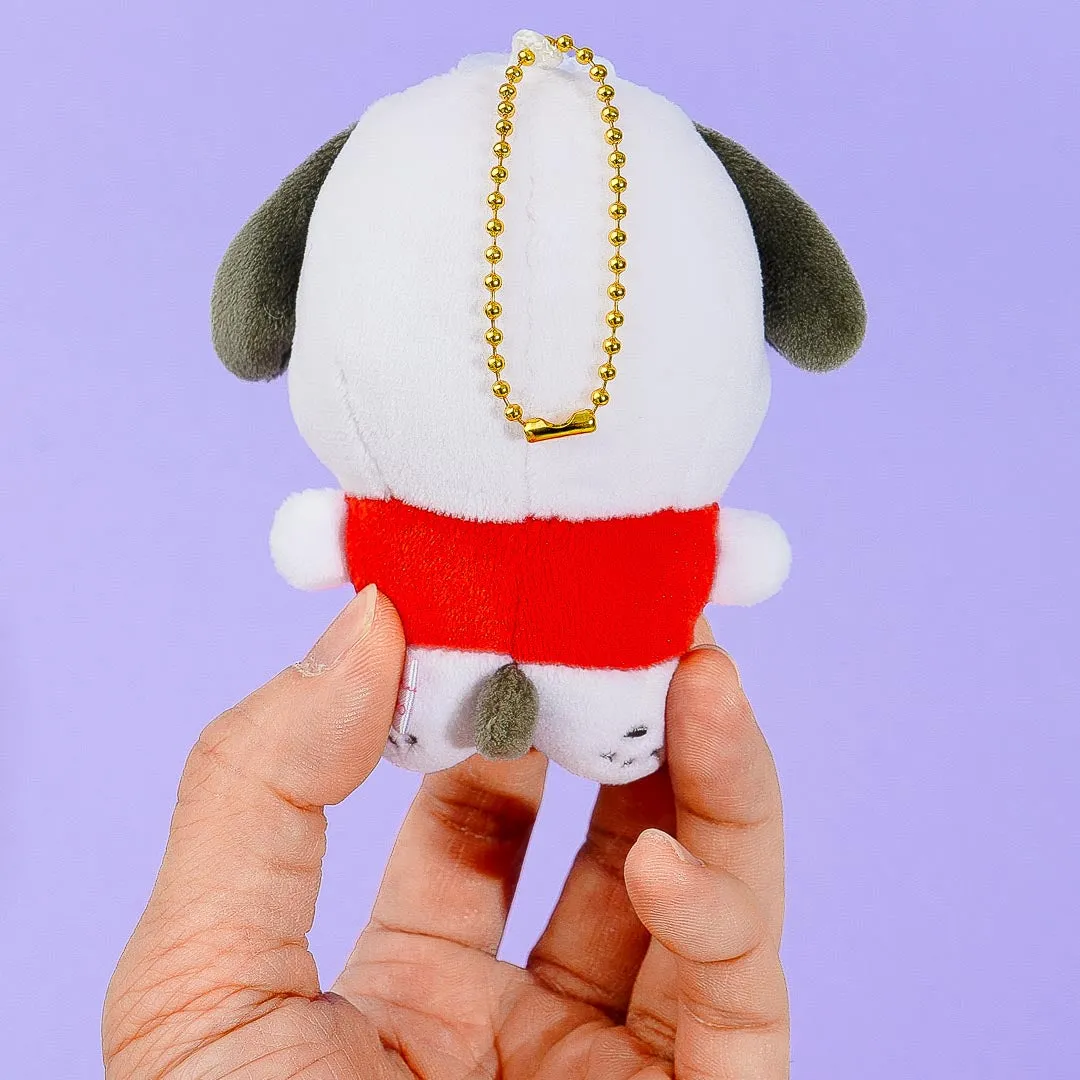 Pochacco x Mochi Mochi Panda Plush Charm