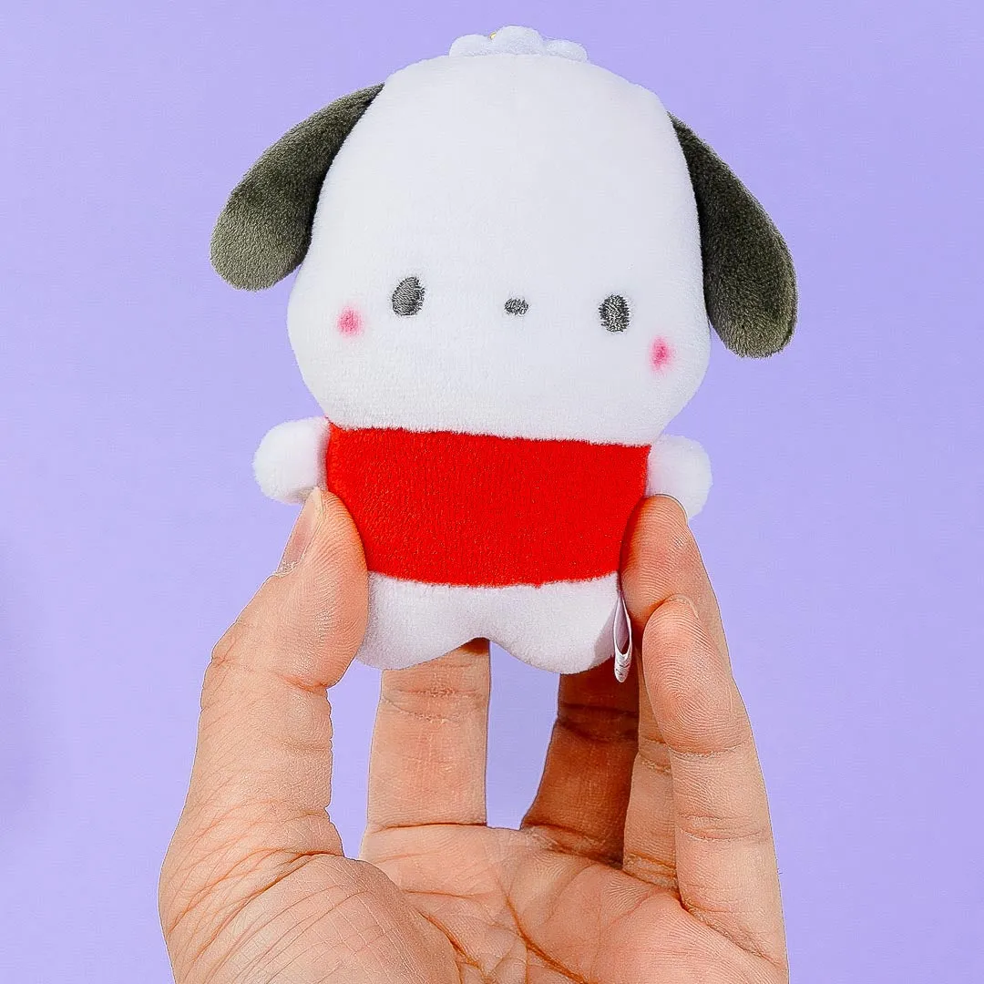 Pochacco x Mochi Mochi Panda Plush Charm