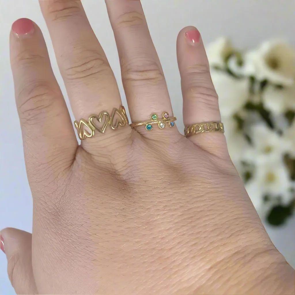 Prism Adjustable Ring