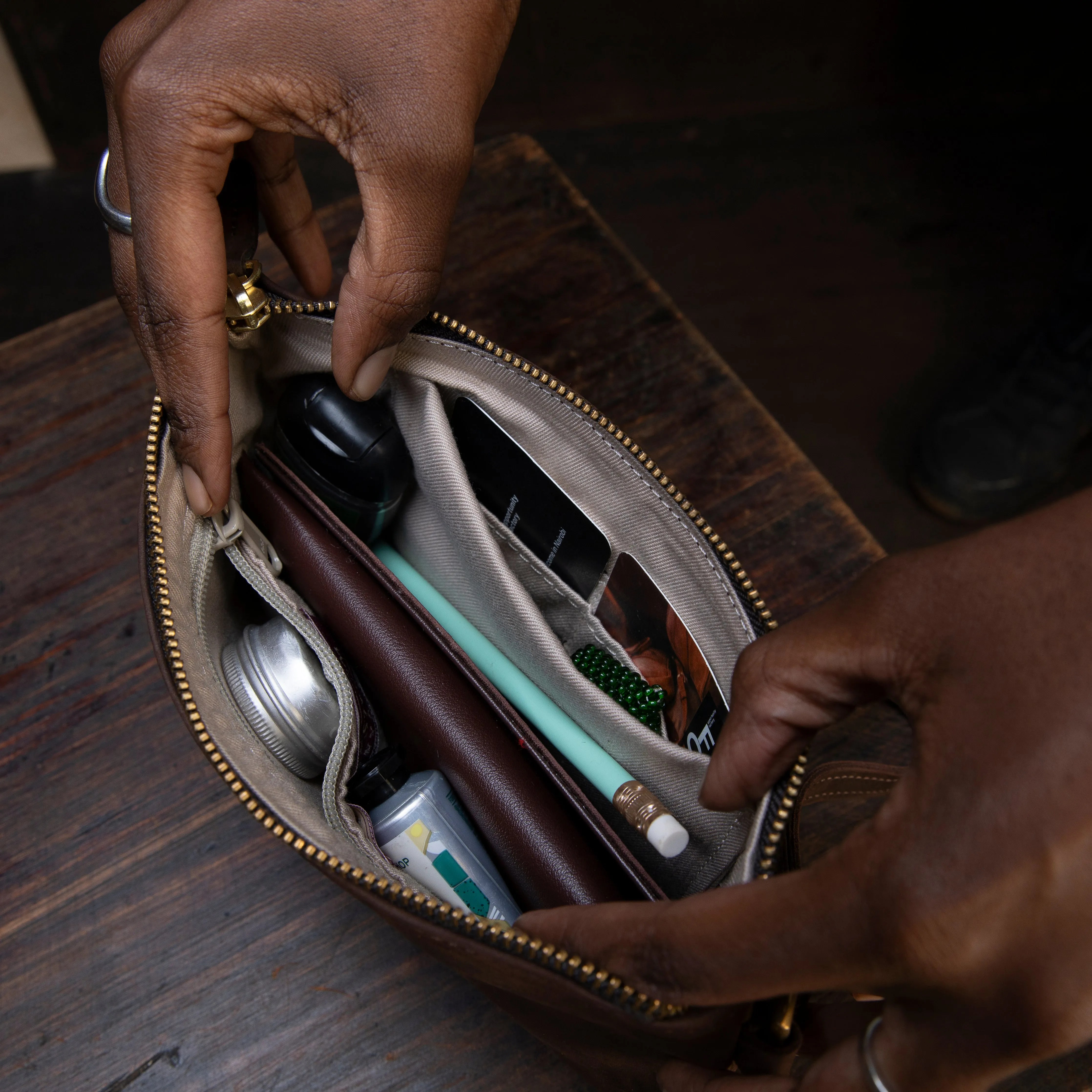 Pull-up Catherine purse