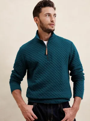 Quilted Half Zip