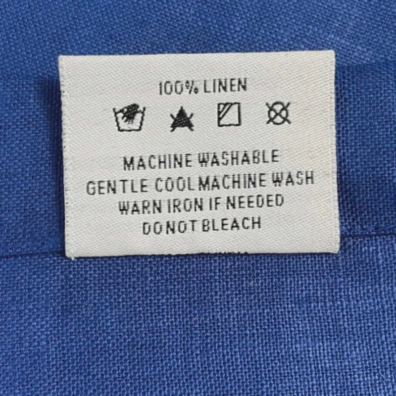 RANS Venice Linen Indigo Napkin Set