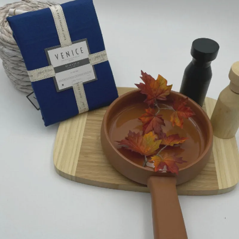 RANS Venice Linen Indigo Napkin Set
