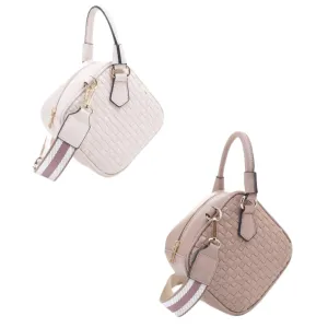 Rhombus Woven Crossbody