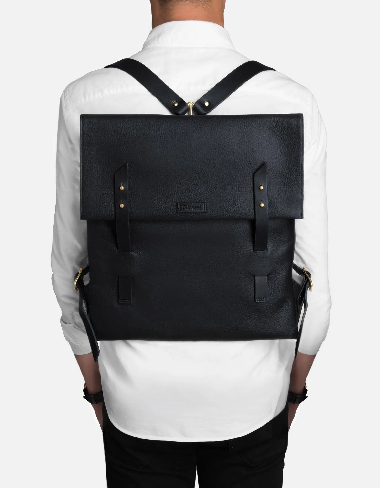 Santon Backpack, Textured Navy
