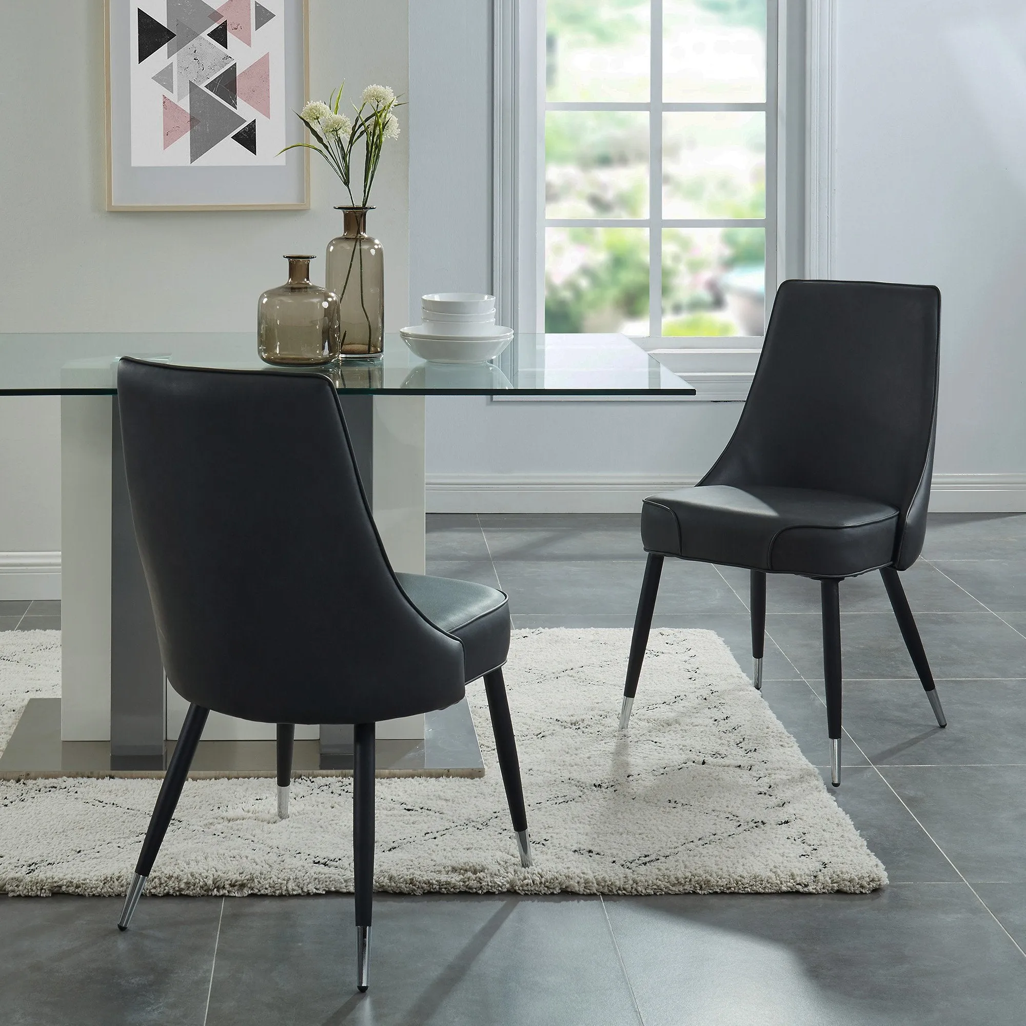 Silvano-Side Chair-Vintage Grey