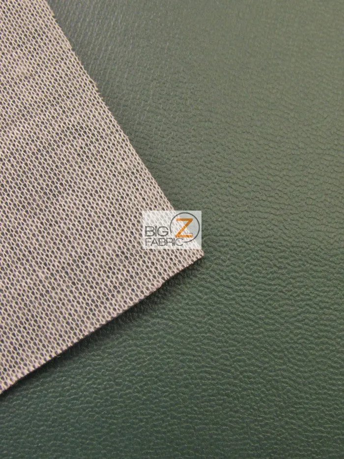 Solid Soft Faux Fake Leather Vinyl Fabric / Lime / By The Roll - 30 Yards