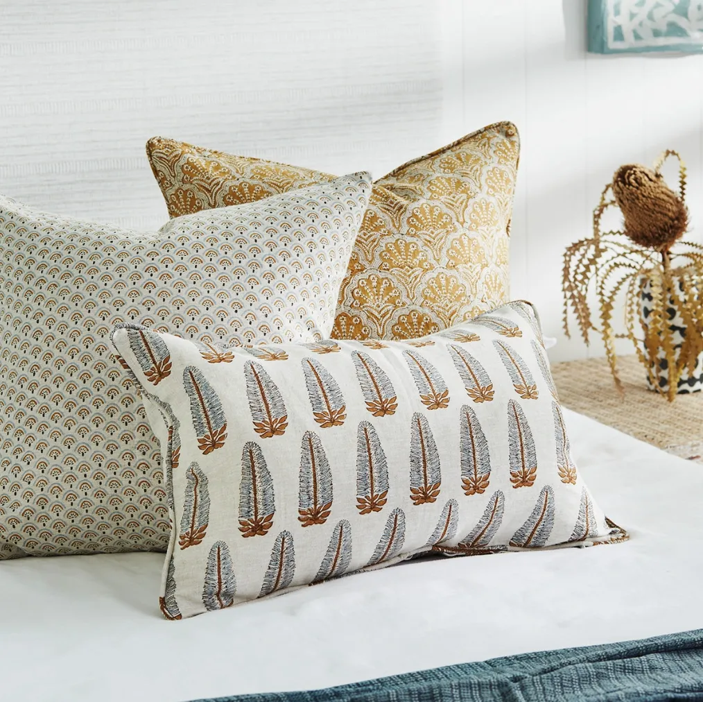 St Tropez Saffron Pillow