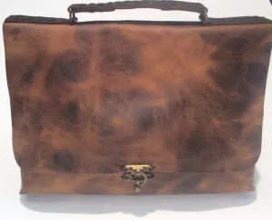 Tan Leather Portfolio