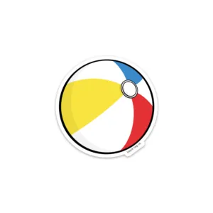 The Beach Ball Sticker
