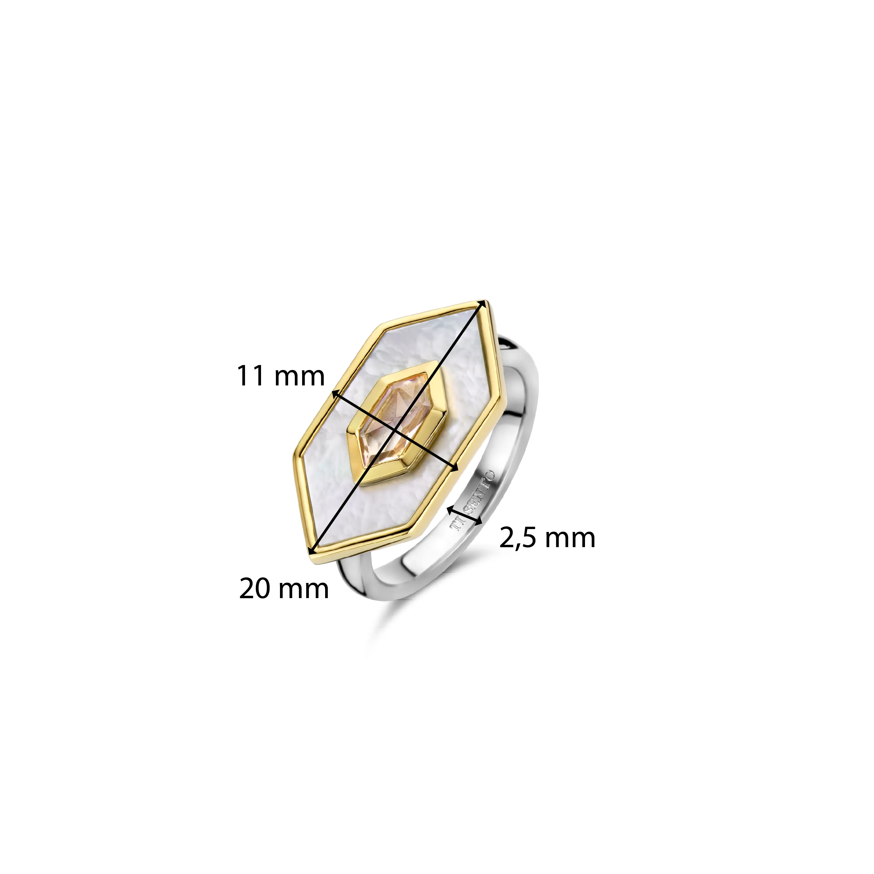 TI SENTO Ring 12309MW
