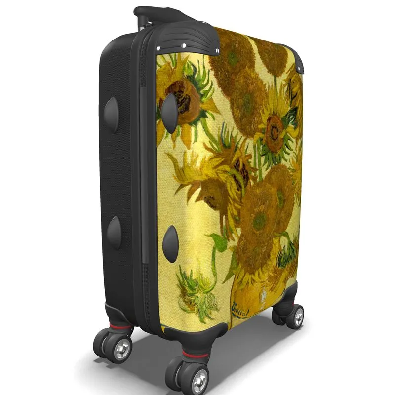 Van Gogh Sunflower Suitcase