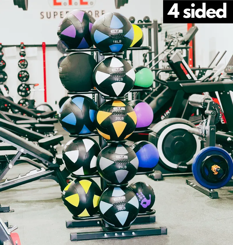 Vertical Medicine Ball Racks
