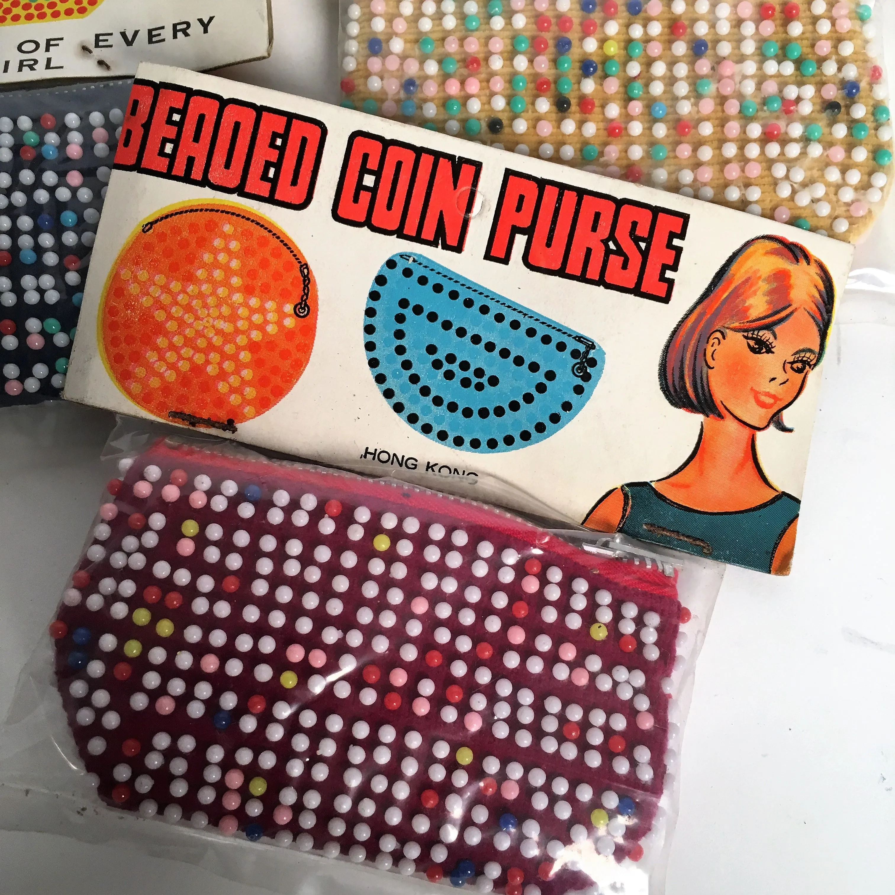 Vintage Small Beaded Purse