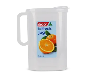 Water Jug with Lid, 2L