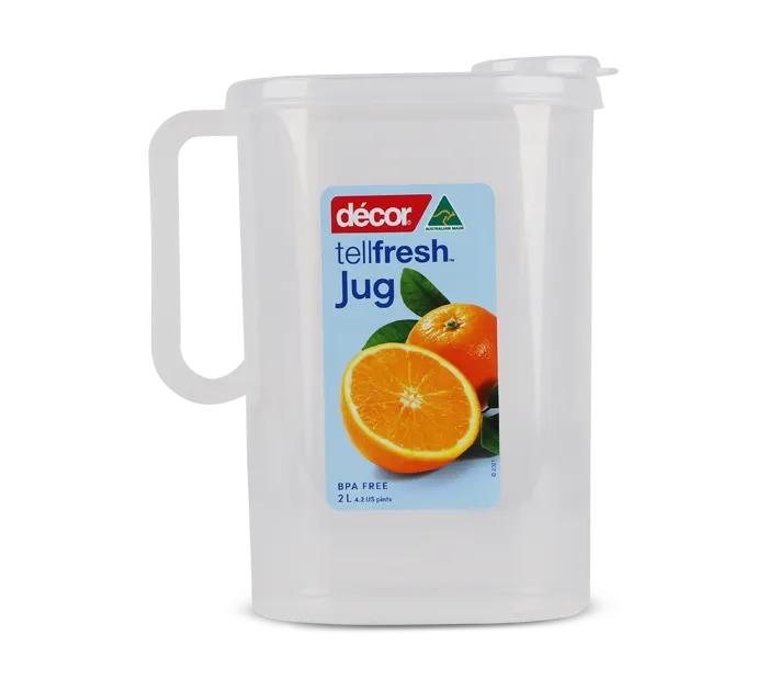 Water Jug with Lid, 2L